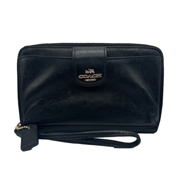 COACH Black Wallet / Wristlet - Picture 1 of 11